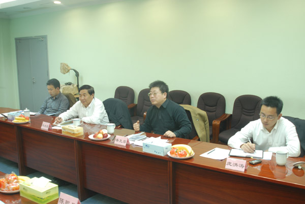 青岛海洋科学与技术国家实验室潘克厚一行来我